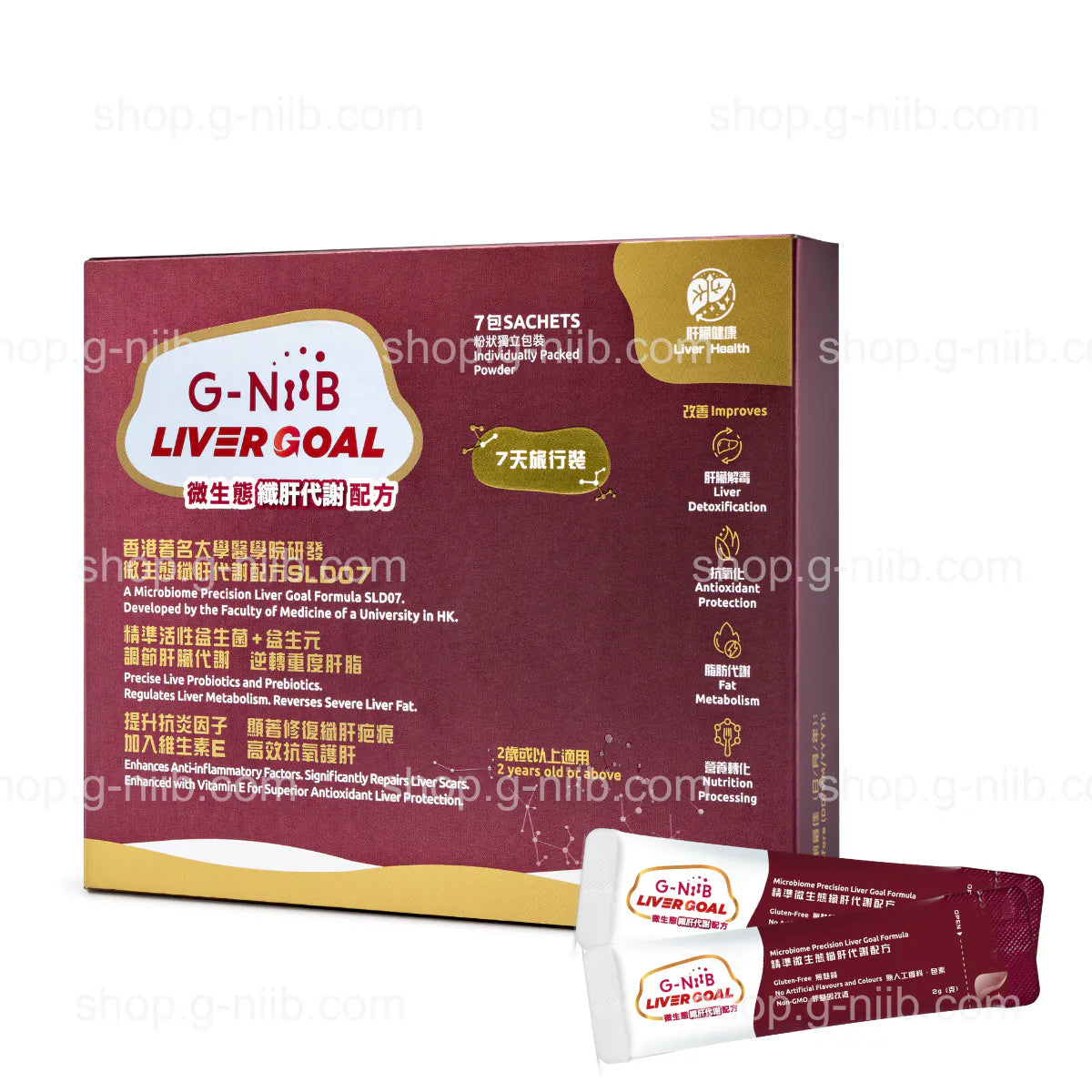 G-NiiB Liver Goal Formula SLD07 (For Hong Kong Region)