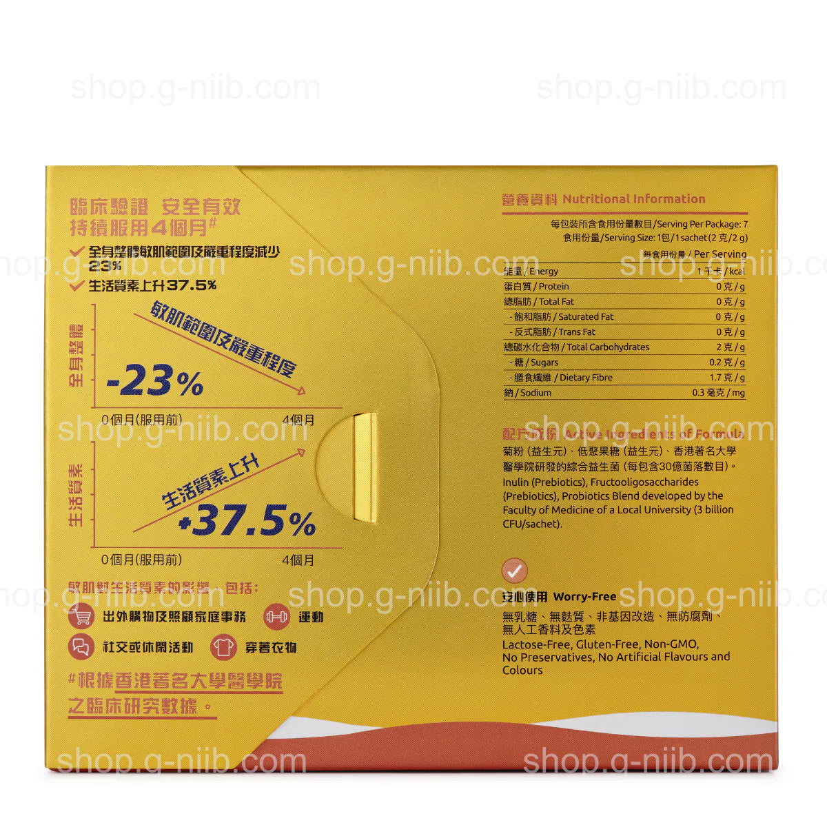 G-NiiB Skin Formula SIM05 (For Hong Kong & Macau Region)