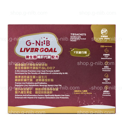 G-NiiB Liver Goal Formula SLD07 (For Hong Kong Region)