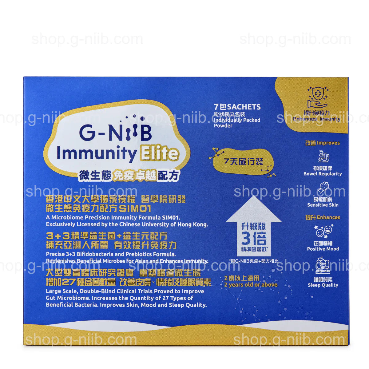 G-NiiB Immunity Elite Formula SIM01 (For Hong Kong & Macau Region)