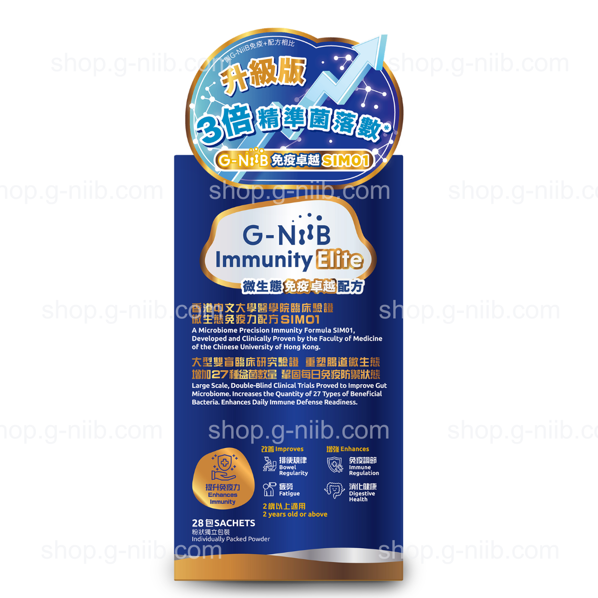 G-NiiB 微生態免疫卓越配方 SIM01 (只適用於香港及澳門地區)