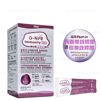 [VIP Exclusive] G-NiiB Immunity Pro Formula SIM01 (For Hong Kong & Macau Region)