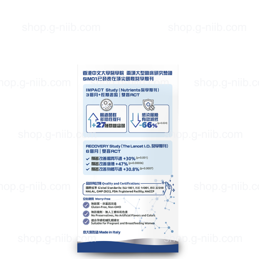 G-NiiB Immunity+ Formula SIM01 | For Immune System