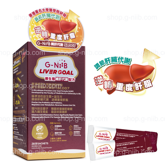 G-NiiB 微生态纤肝代谢配方 SLD07 (只适用于香港地区)