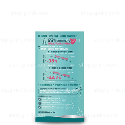 G-NiiB Mood Well Formula MQU10 | Probiotics for Adults' Mood