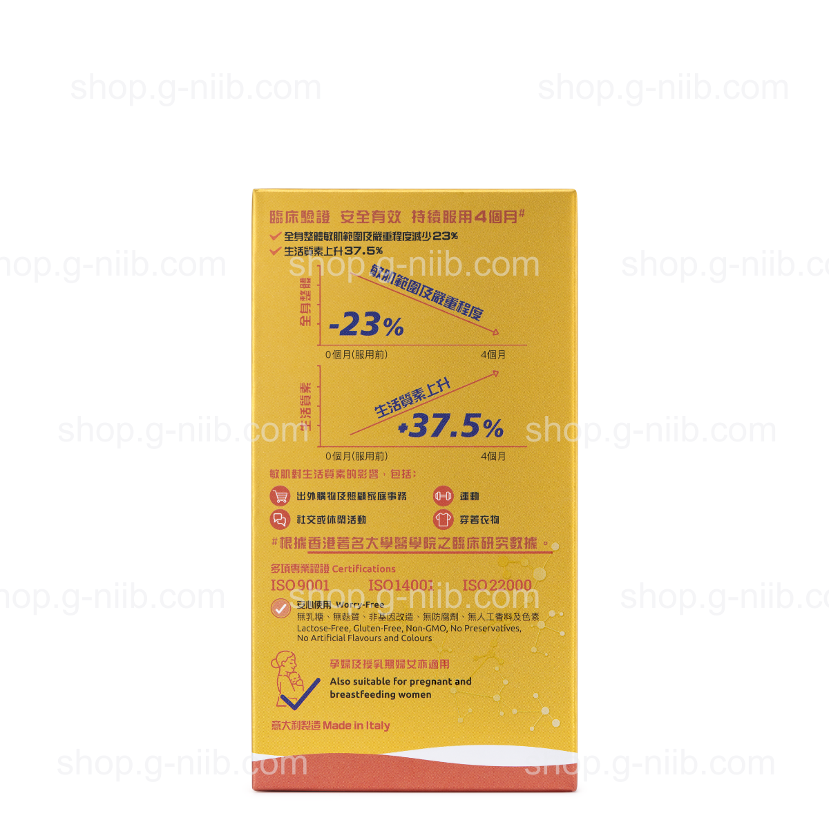 [Staff Exclusive] G-NiiB Skin Formula SIM05 (For Hong Kong & Macau Region)