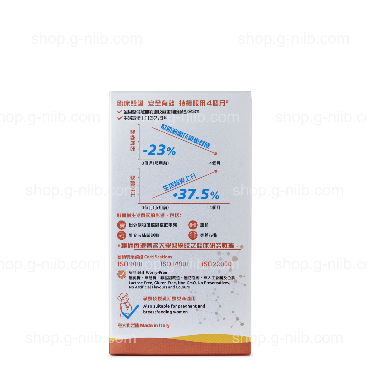 G-NiiB Immunity Elite Formula SIM01 (For Hong Kong & Macau Region)